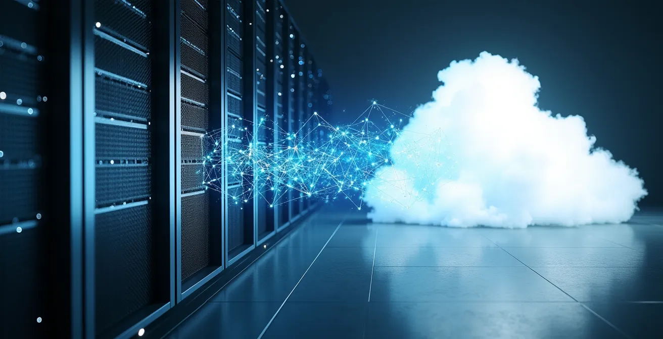 Secure cloud migration process for CAD data with digital chain of custody visualization