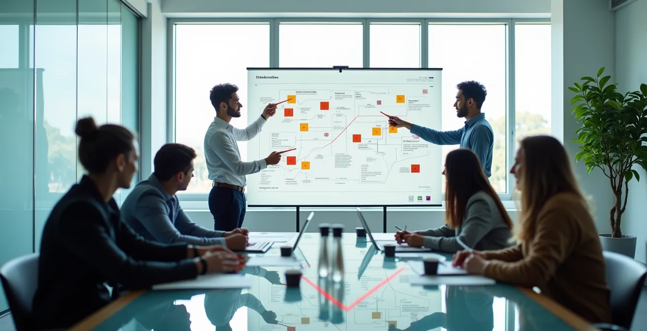 Strategic gap analysis session for ISO 9001 tender preparation