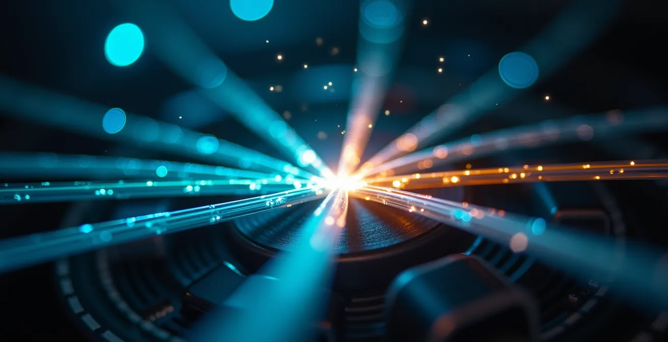 Technical architecture diagram showing data flow between legacy ERP and automated warehouse systems